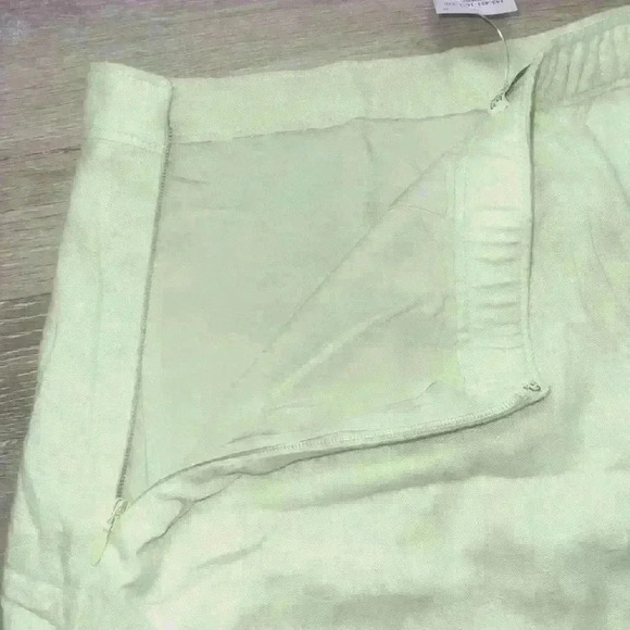 Abercrombie & fitch Linen Mini Skirt in Light greenNWT size XS - Picture 7 of 8